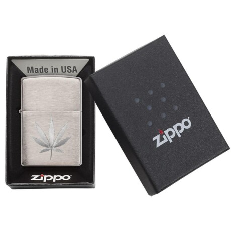 Encendedor Zippo CannabisChrome - 29587 Encendedor Zippo CannabisChrome - 29587