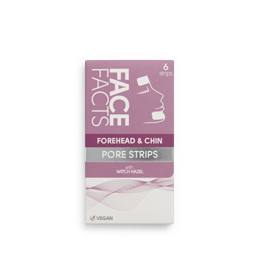 FACE FACTS PORE STRIPS - FOREHEAD & CH única