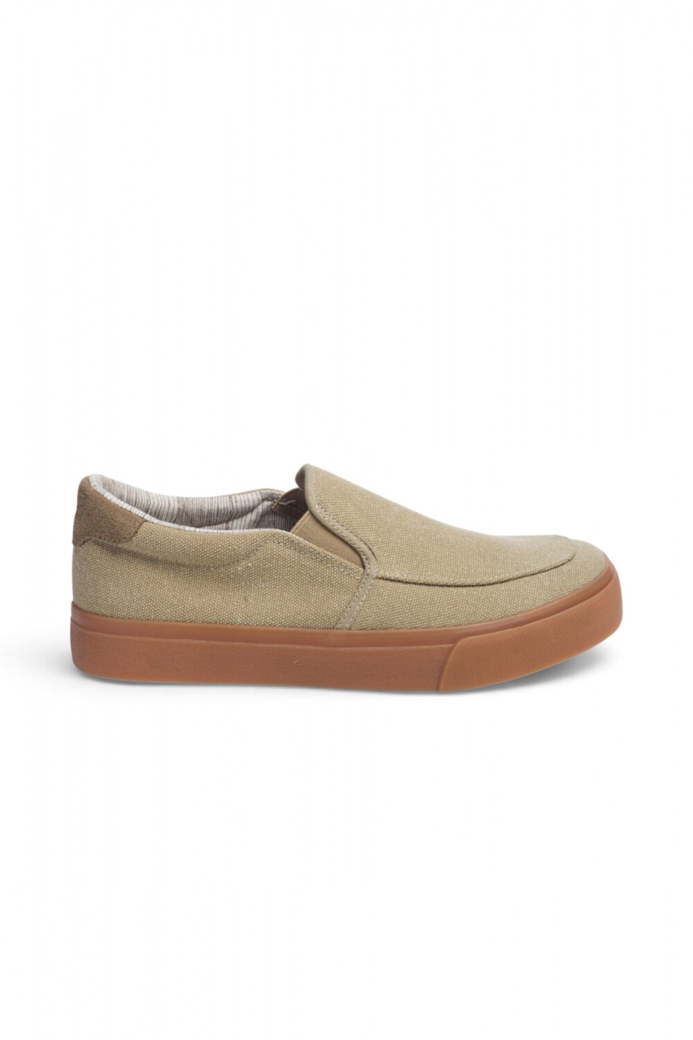 ZAPATO NAUTICO DE LONA Beige