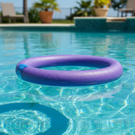 Flotador Circular Mor Flota Piscina Entretenimiento Natación Lila