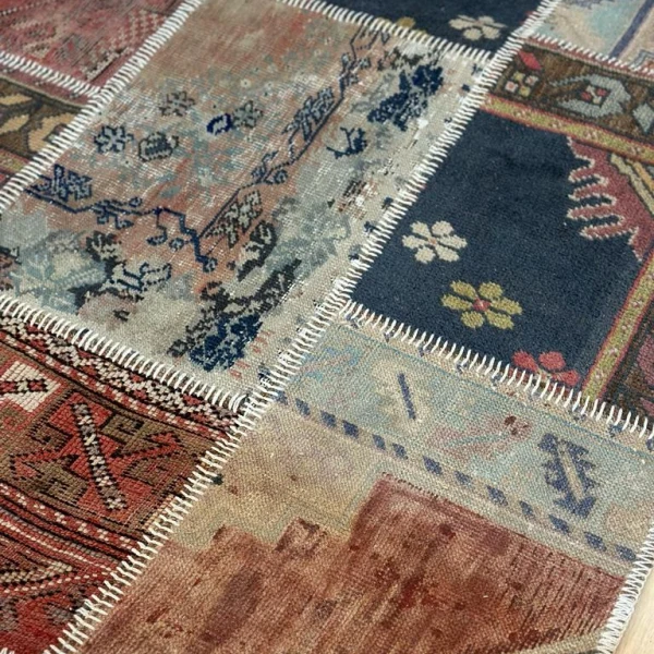 Alfombra patchwork roja 2,40x1,70 Alfombra patchwork roja 2,40x1,70