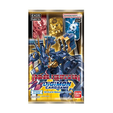 Digimon Card Game Booster - Animal Colosseum [Inglés] Digimon Card Game Booster - Animal Colosseum [Inglés]