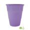 Vaso Biodegradable 210ml x10 Lila