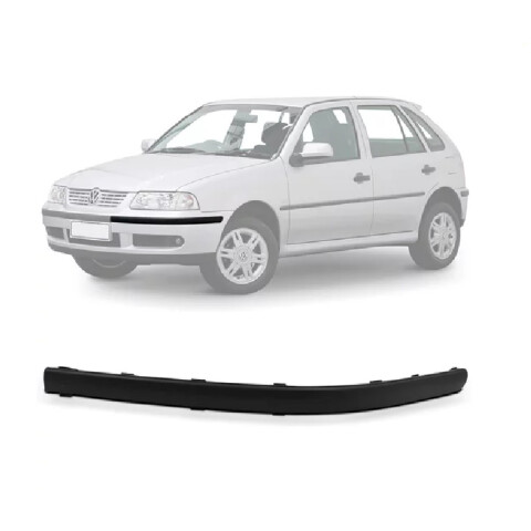 MOLDURA DE PARAGOLPE DELANTERO IZQUIERDO GOL G3 Moldura De Paragolpe Delantero Izquierdo Gol G3