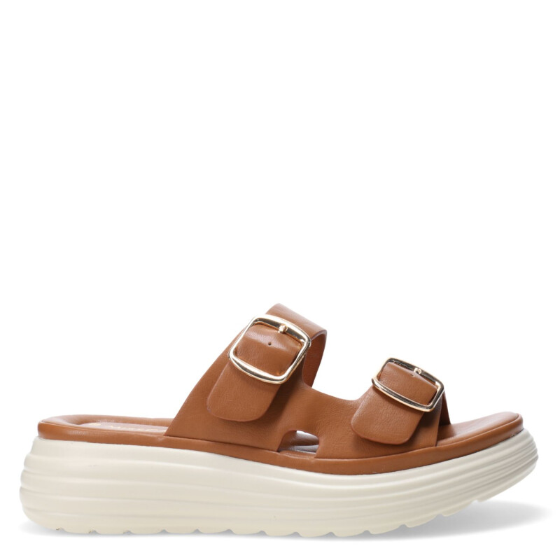Sandalias de Mujer Lady Confort MUKI Tan