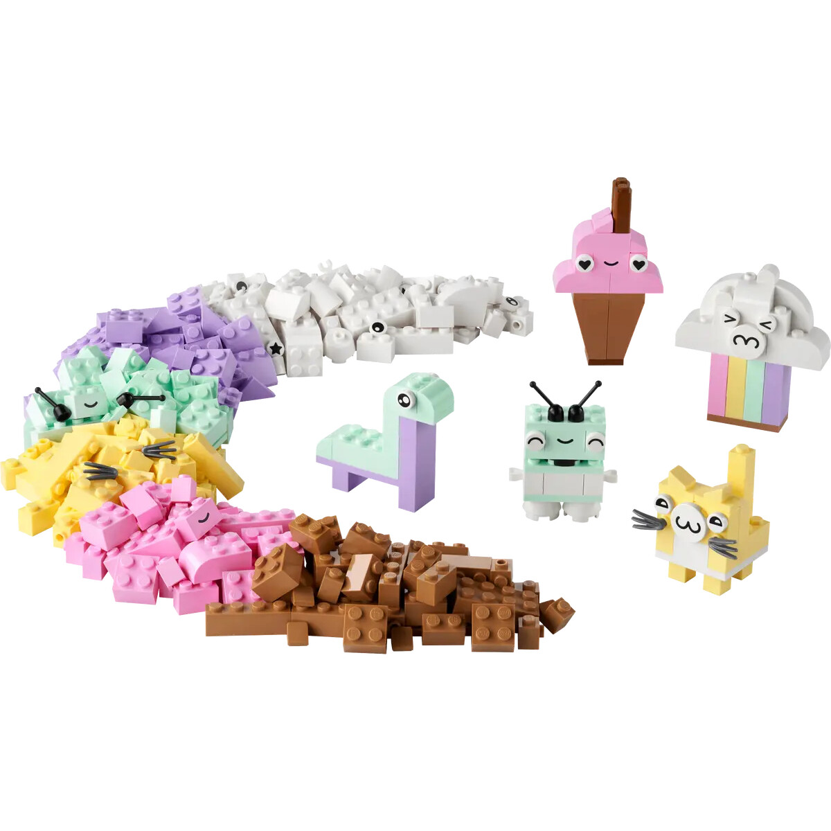 LEGO Classic 333 Pzas - Creative Pastel Fun 