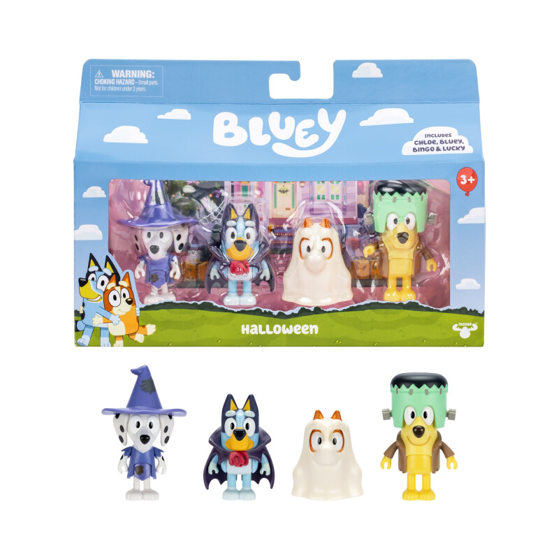 Bluey Set Figura X 4 Bluey Set Figura X 4