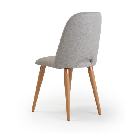 Silla Drop - Tela Rústica Linked 35 (Gris)