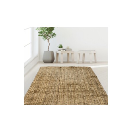 ALFOMBRA YUTE NATURAL-BEIGE RECTANGULAR