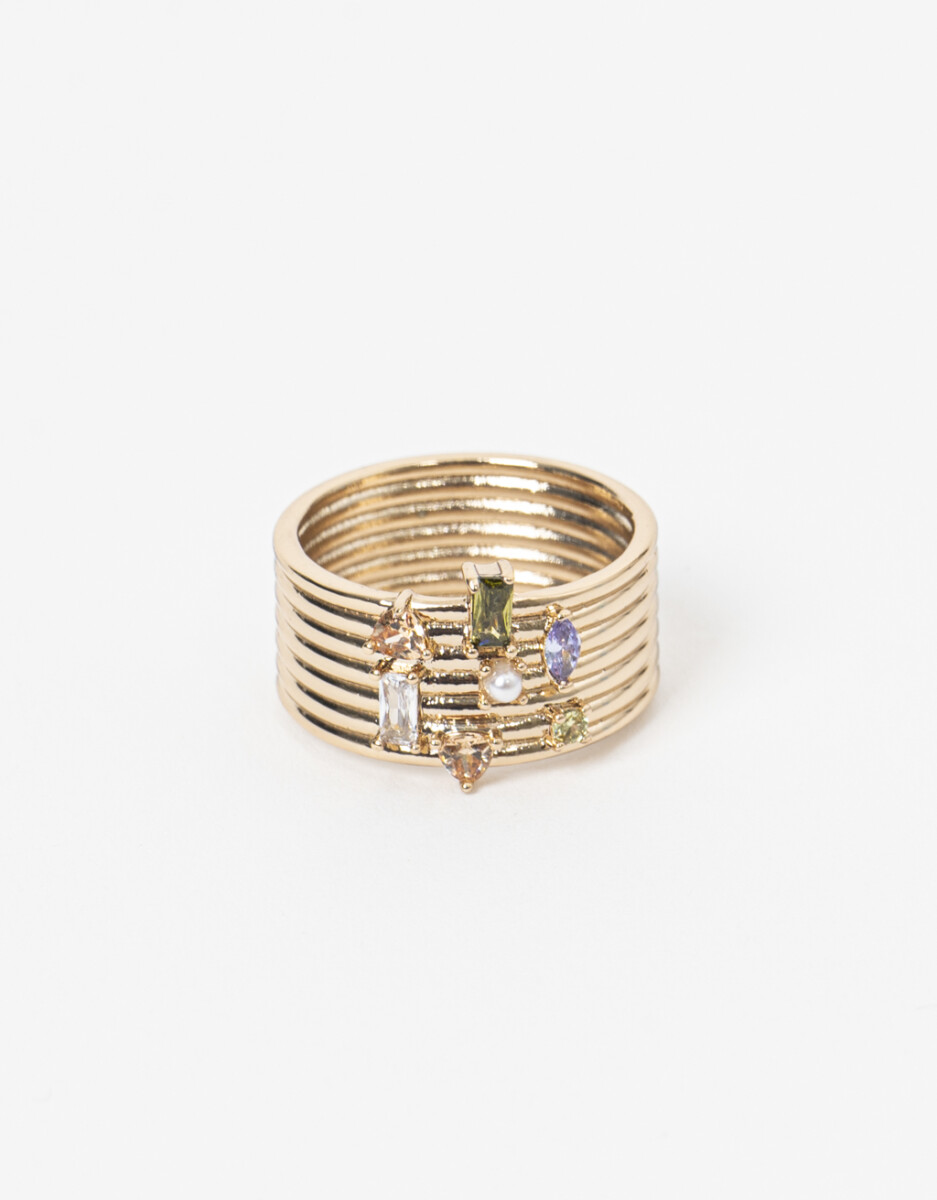 Anillo Con Cubic Zirconia 