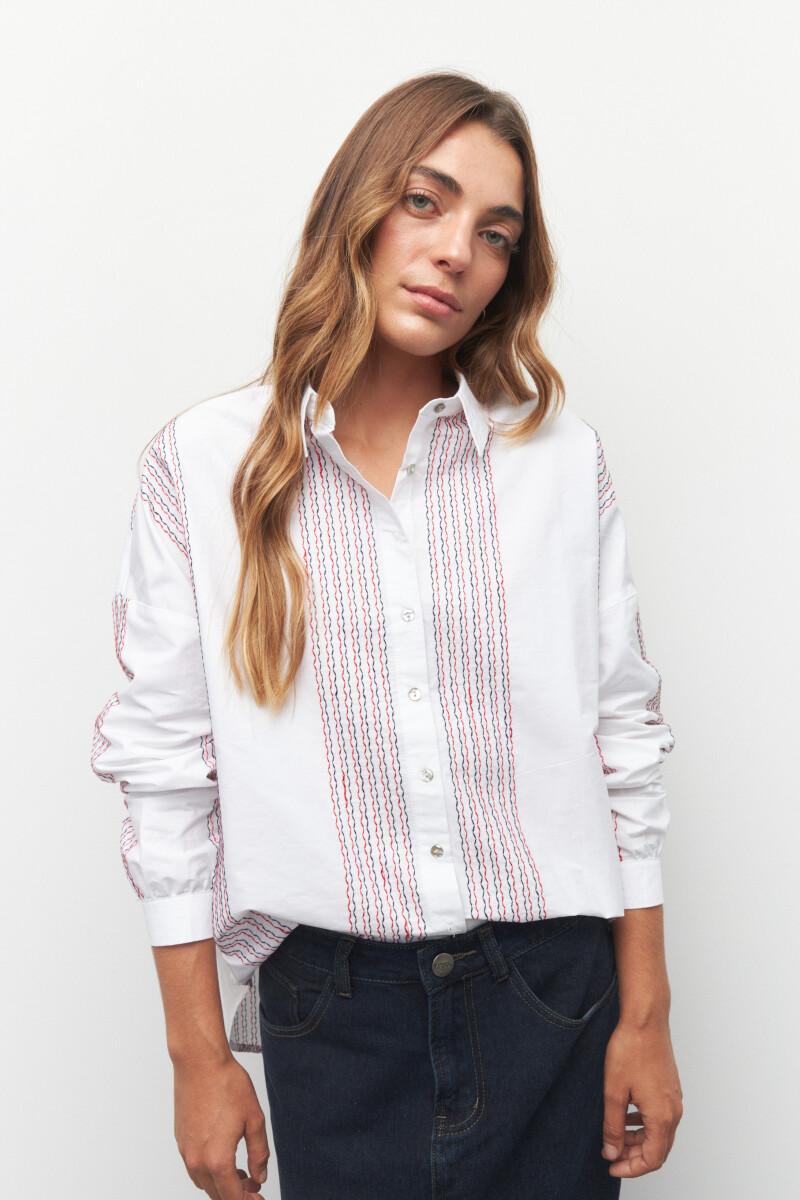 CAMISA ZINAIDA Blanco