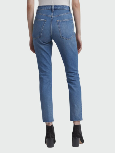 Jean ankle skinny con bolsillos, Pamela Azul