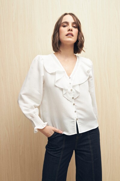 CAMISA FARIA Blanco