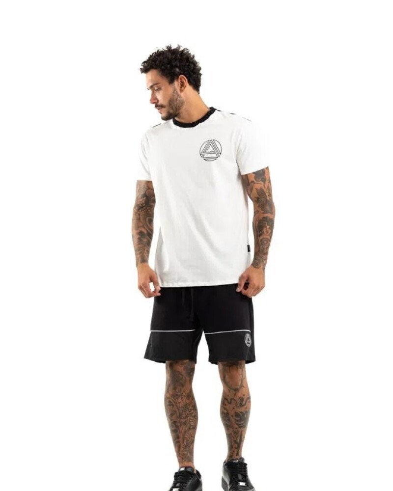 Camiseta Blanca Mate Para Hombre U