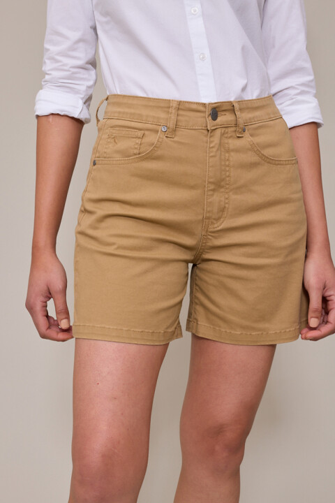 SHORT LORIANA POLANCO Marrón