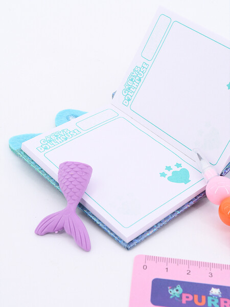 MINI DIARIO GABBYS DOLLHOUSE VERDE AQUA