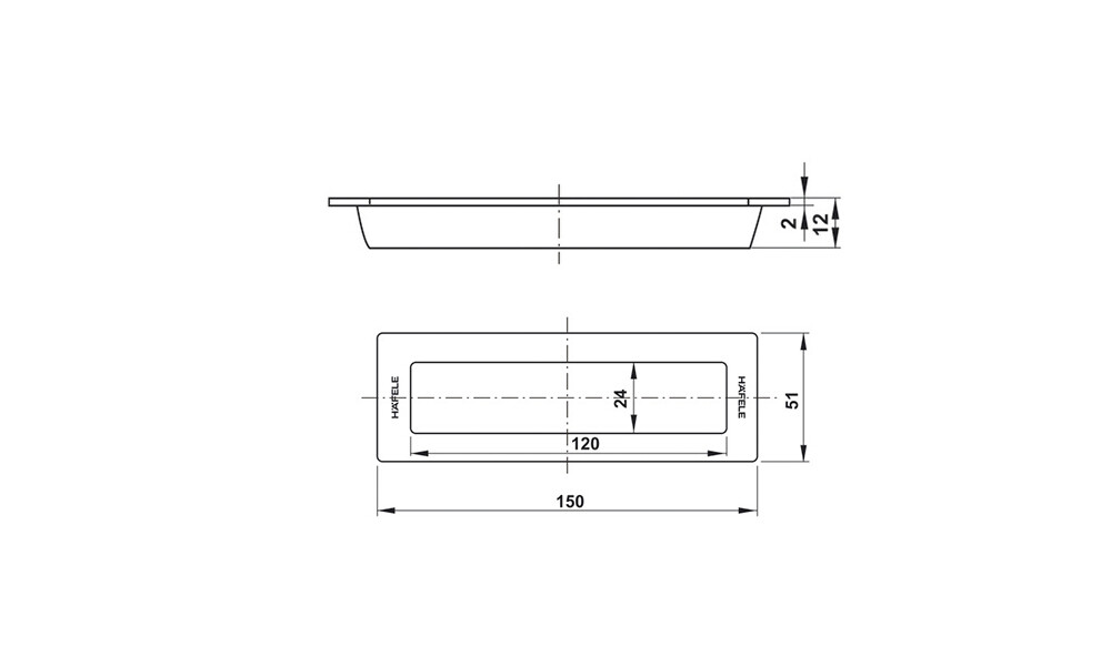 Cubeta para puerta o cajón 489.72.132 Cubeta Para Puerta O Cajón 489.72.132