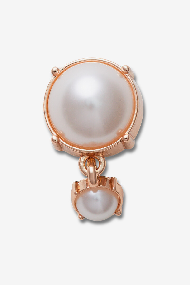 JIBBITZ CROCS PEARL DANGLE Plata