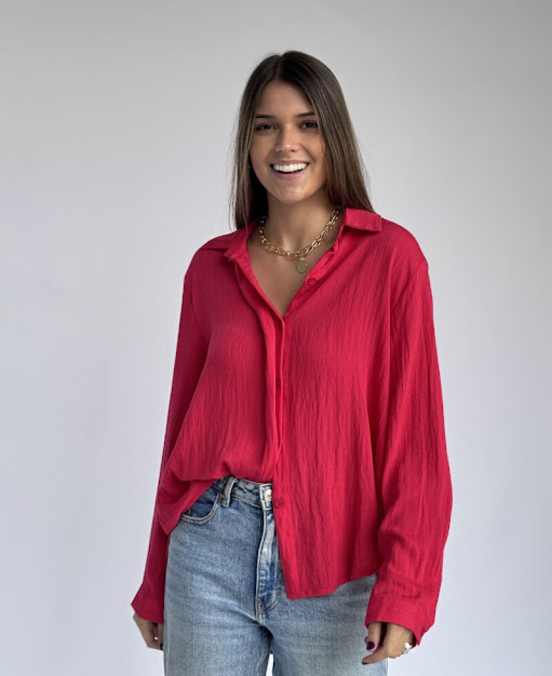 Camisa Lupe rojo