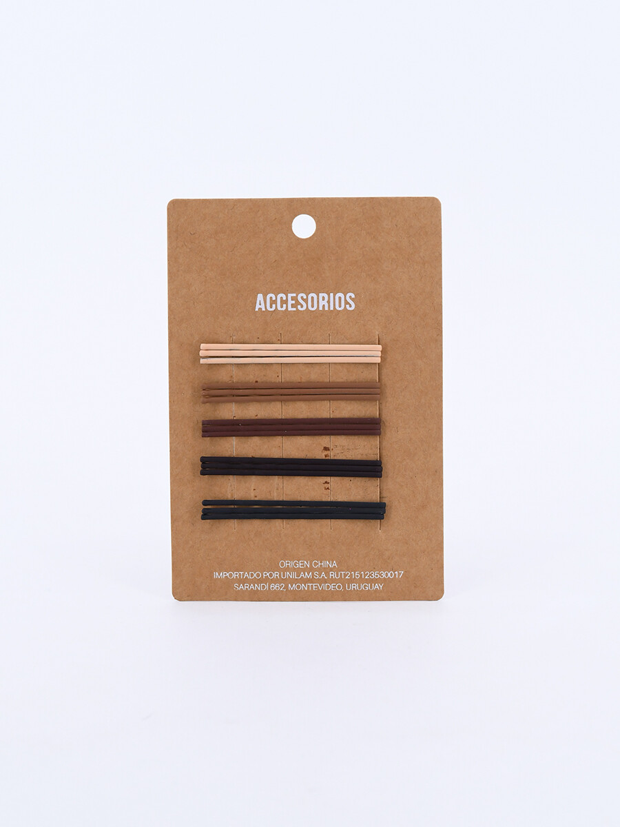 HORQUILLAS PACK X 15 - MARRON 