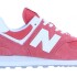Championes de Mujer New Balance Classics Traditionnels Rosa - Blanco