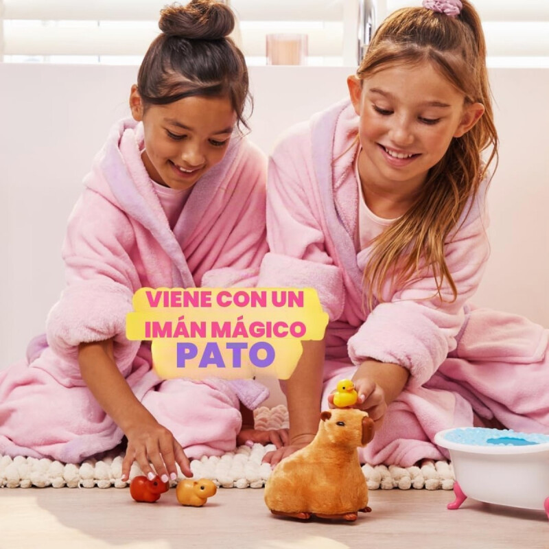 Bañera con Capibara Interactiva Mamá y Bebés Bañera con Capibara Interactiva Mamá y Bebés