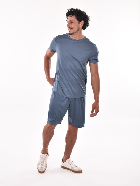 REMERA NIKOLAOS AZUL PIEDRA