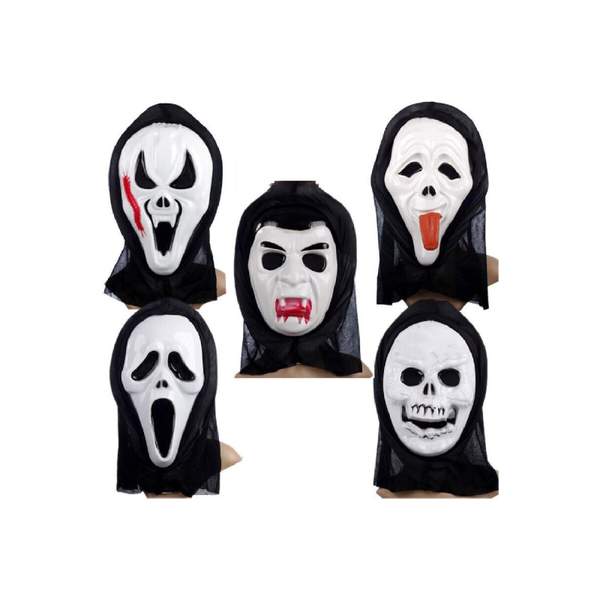 Máscara de Scream 5 diseños(MY323) - Máscara De Scream 5 Diseños(my323) 
