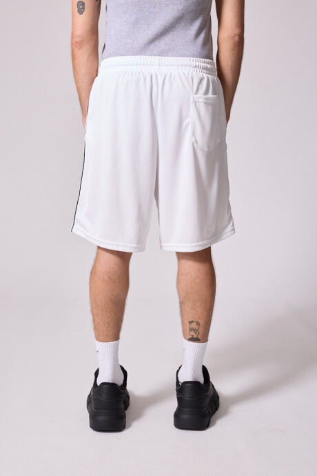 SHORT BASKET VONO DIXIE Blanco