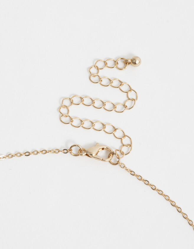 Cadena Corta con Dije Birthflowers Cortos Birthflowers - Dorado
