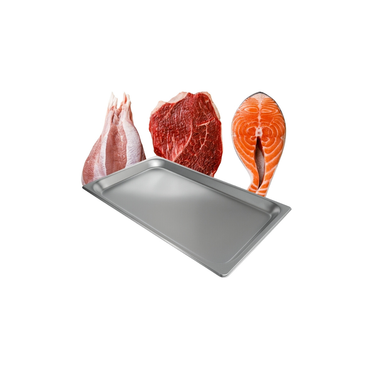 Cuba de Acero Inoxidable GN 1/1 2 cm 