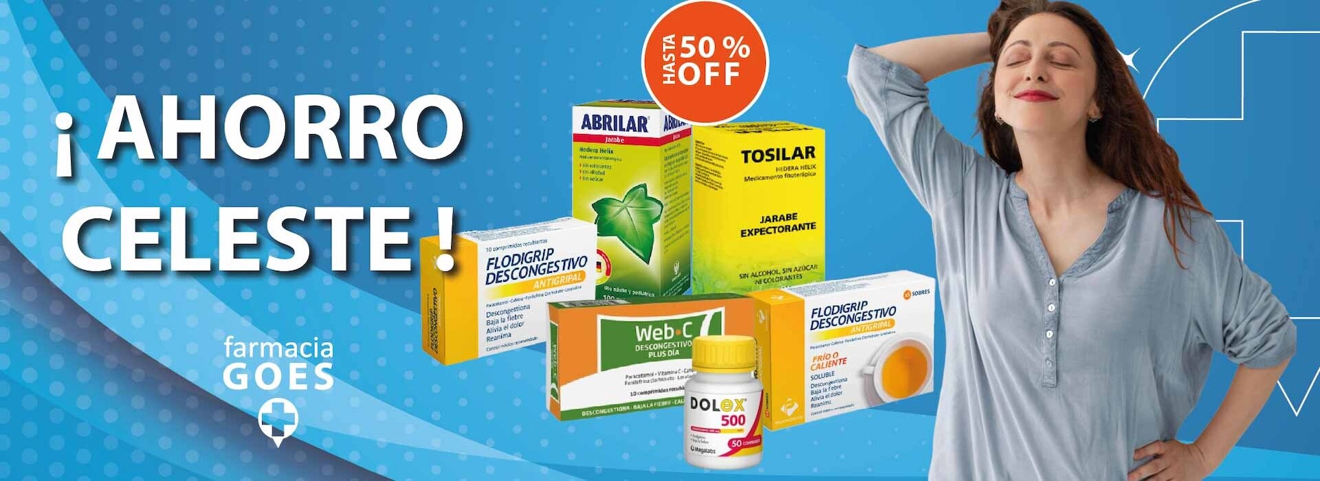 Ahorro celeste Farmacia Goes