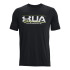 UA VINTAGE BRANDED SCRIPT SS-BLK BLK-001