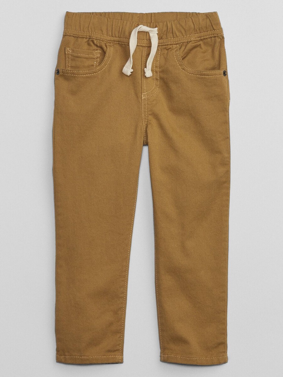 Jean Slim Con Elastico Toddler Niño - Fall Acorn 