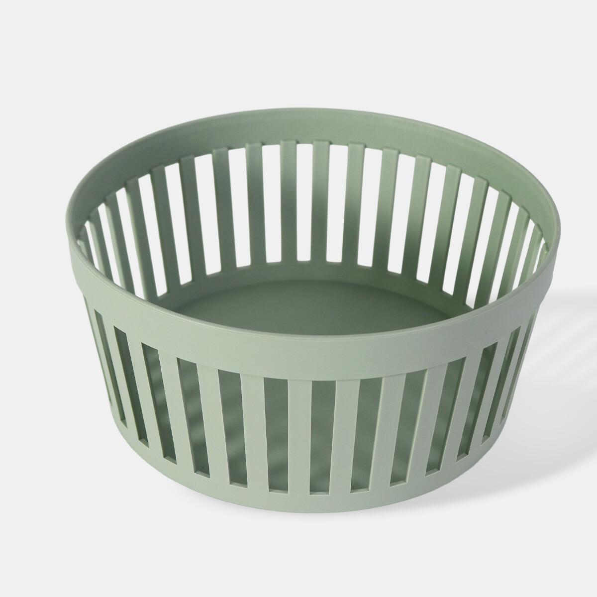 CESTA PLAST VERDE 22.6X22.6X10CM 