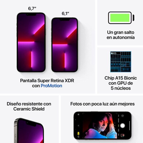 Iphone 13 Pro Max 6/128 Gb 5g AZUL