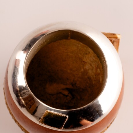 Mate porongo Plata y Oro M24