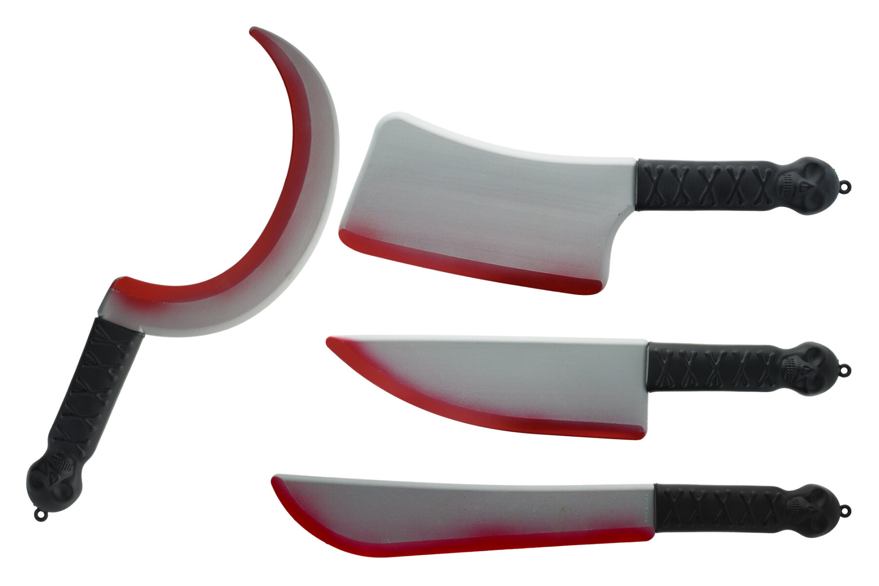 Cuchillo con sangre Halloween 