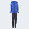 Conjunto Adidas Essentials Shiny 3 Rayas Azul