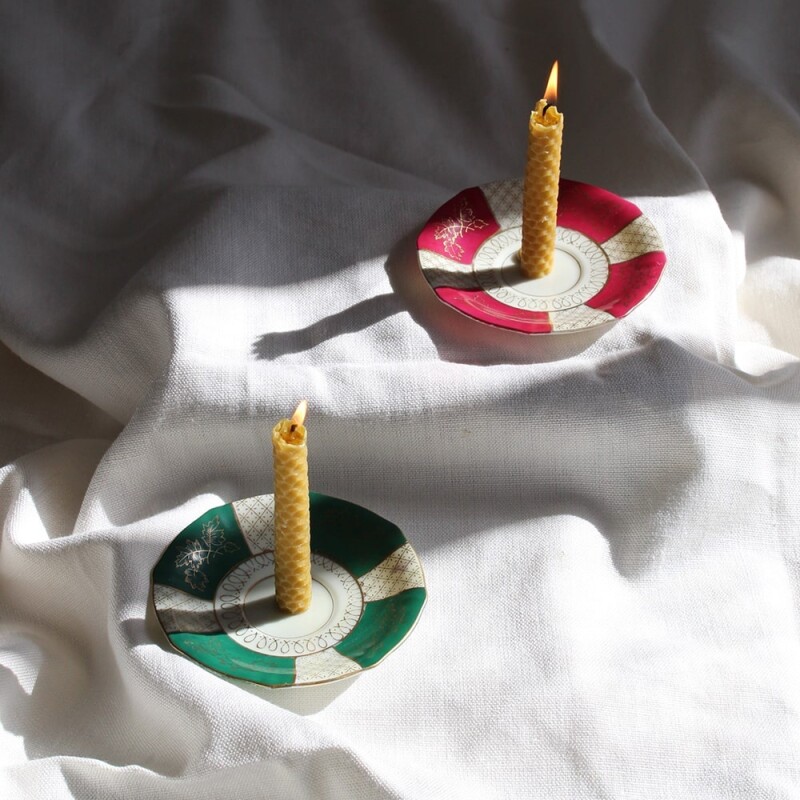 Set 5 Velas de miel de panal Set 5 Velas de miel de panal