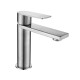 GRIFERIA LAVATORIO BAJO EN BRUSHED NICKEL - SERIE SALEMI 000