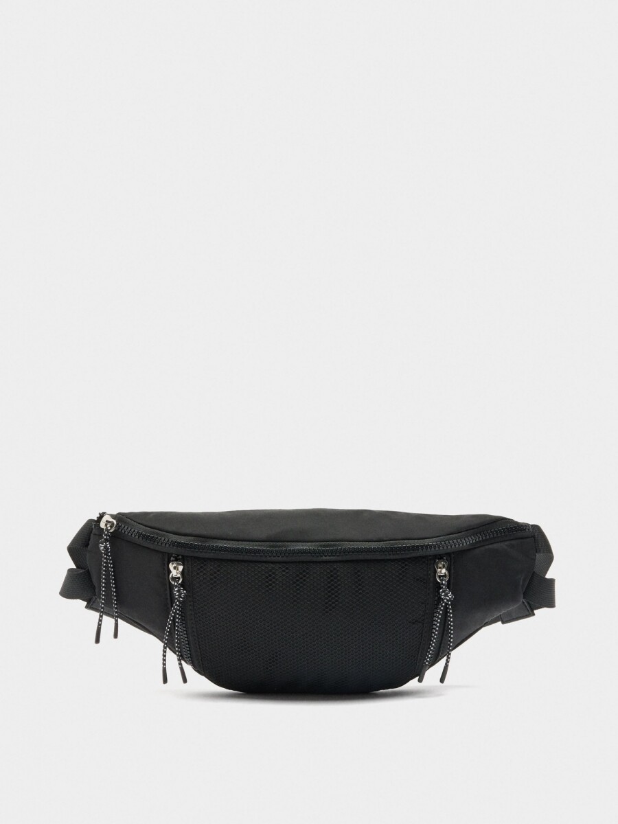 Riñonera De Nylon negro