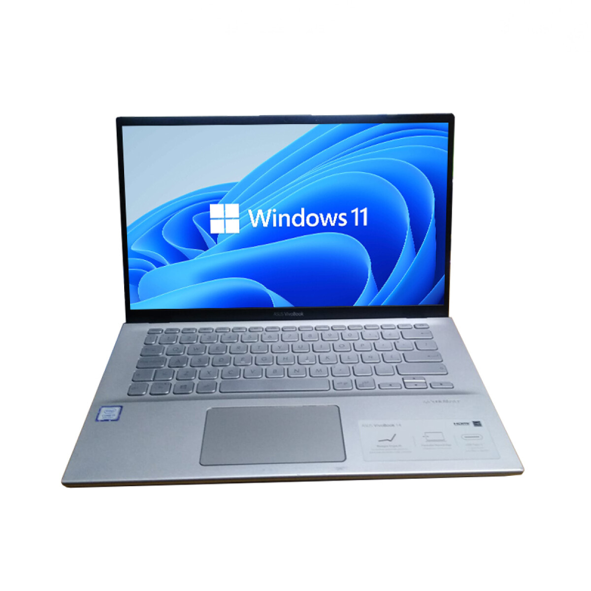 Notebooks Asus x412F. Intel i3-8ªGEN. RAM 8GB. Disco Sólido NUEVO 480GB. Pantalla 14" HD. Win11 