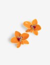 Aros Colgantes Largos Color Aros Colgantes Largos, Primavera - Naranja Medio