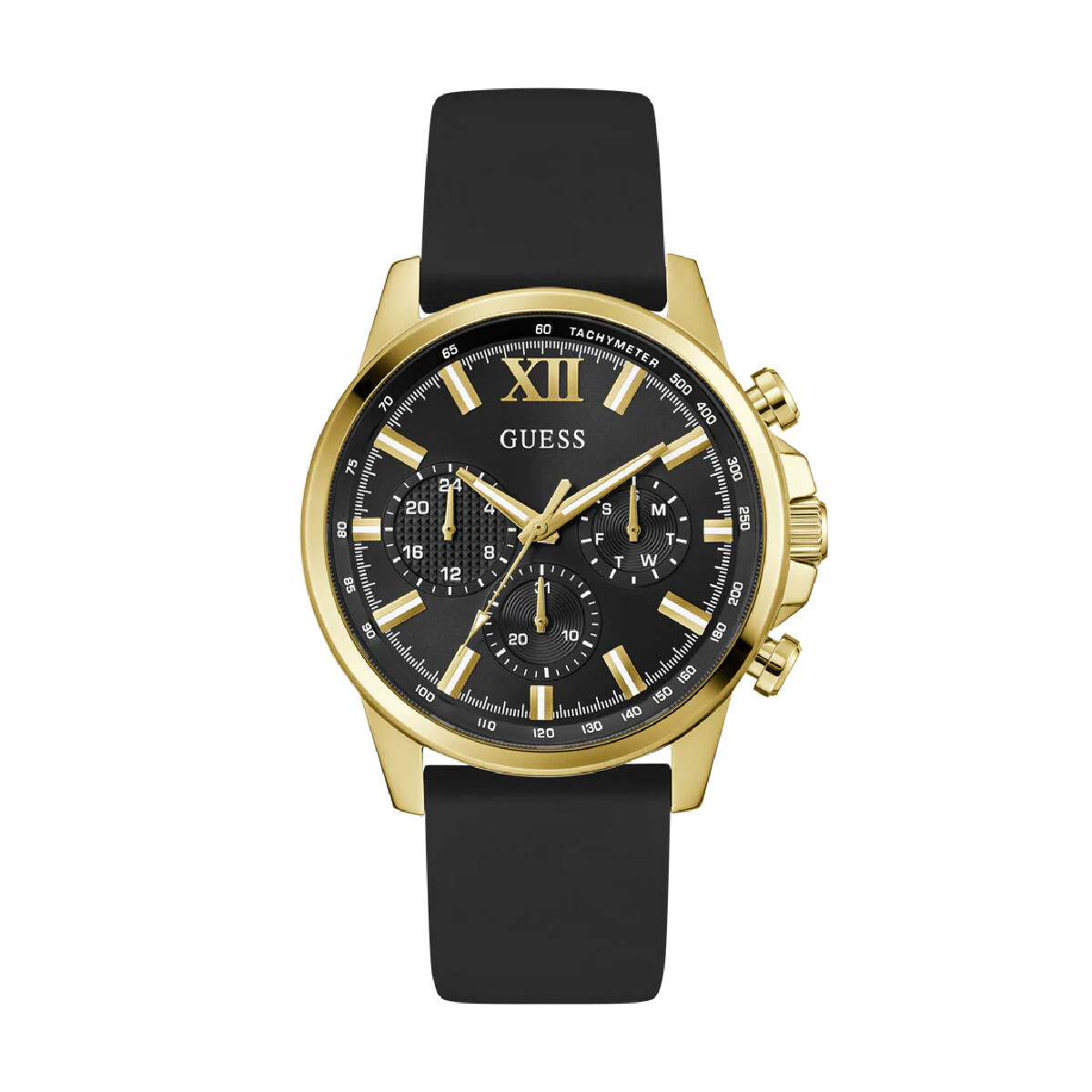 Reloj Guess Plastico Negro 