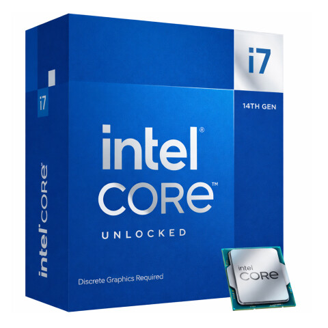 Procesador Intel I7 14700kf Sin Fan Sin Video Lga1700 CPU INTEL CORE I7 14700KF S/FAN S/VIDEO