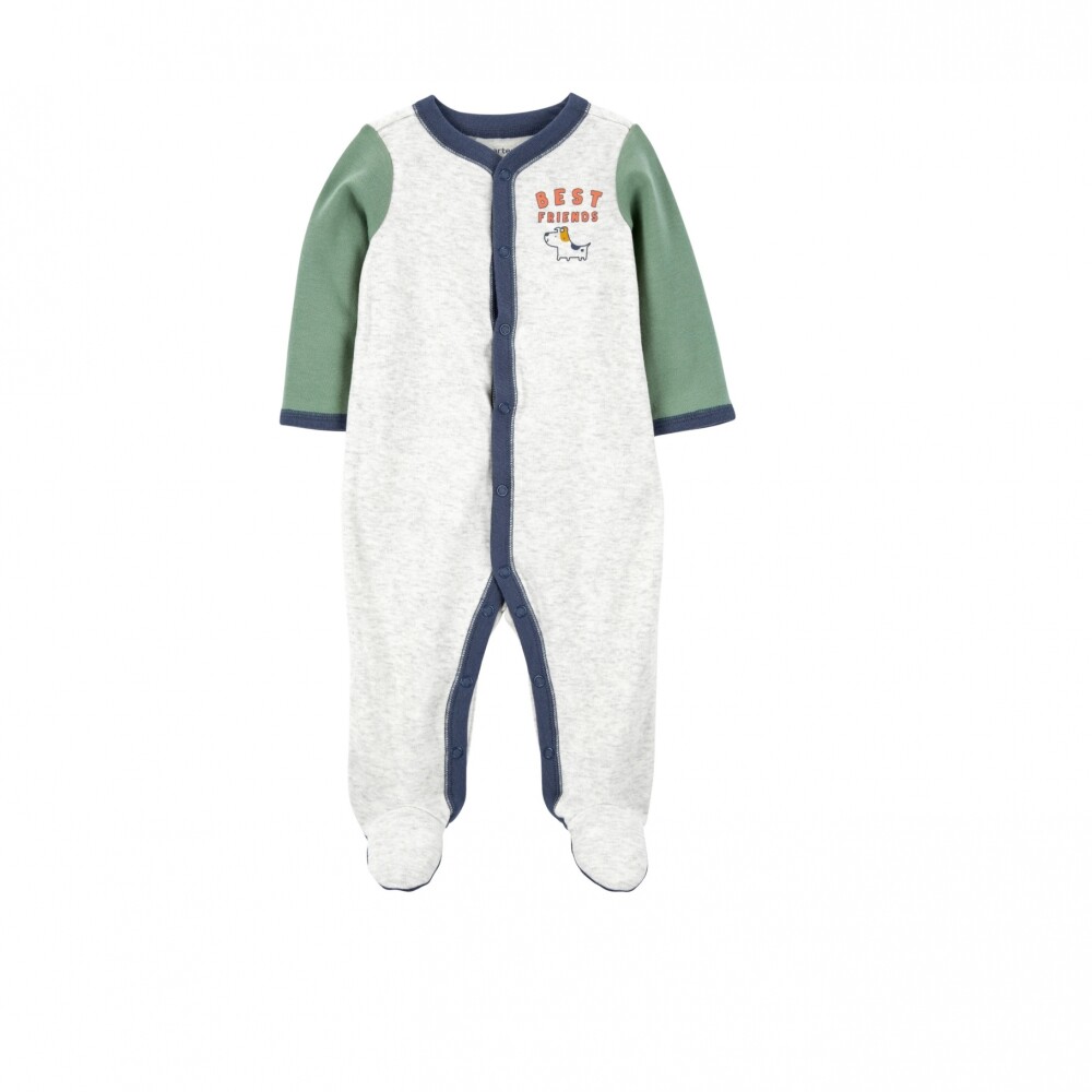 Enterito Colorblock Carters Gris verde Enterito Colorblock Carters Gris verde