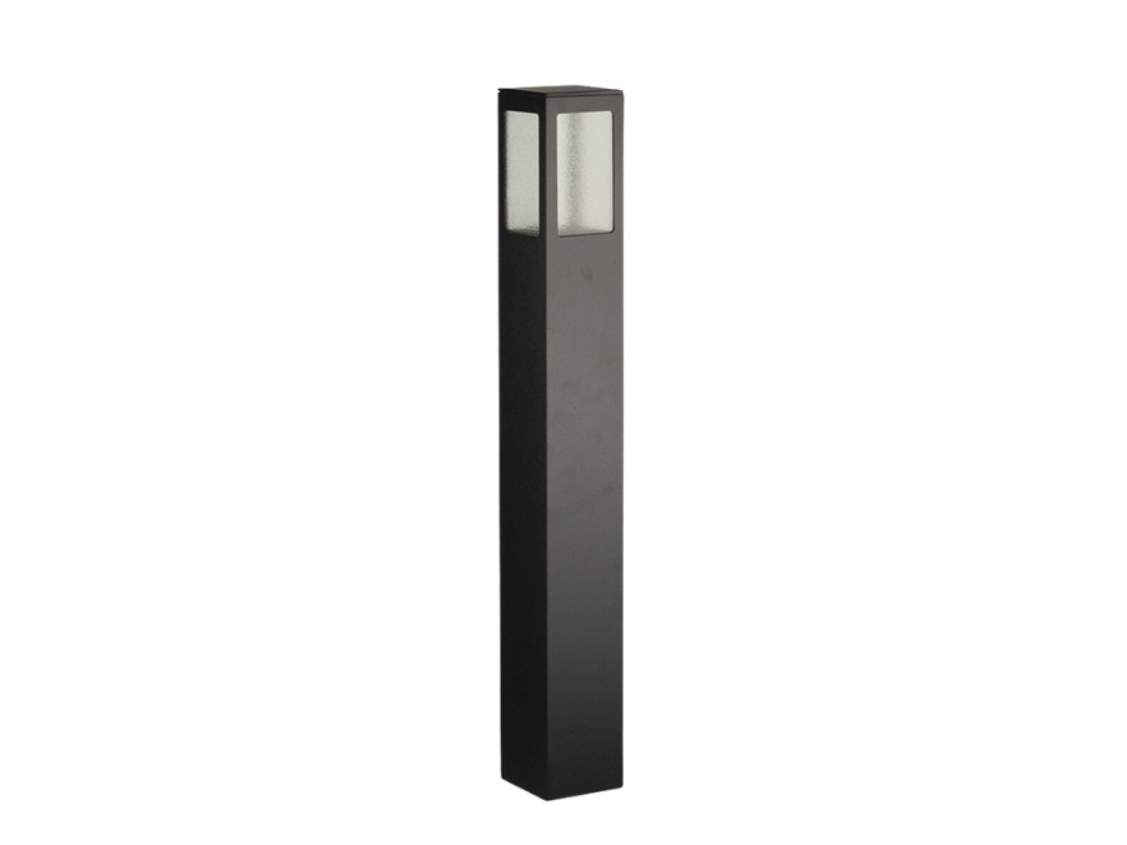 FAROLA BALIZADOR GARTEN VCP VIDRIO 1XE27 ALUMINIO NEGRO 50CM 