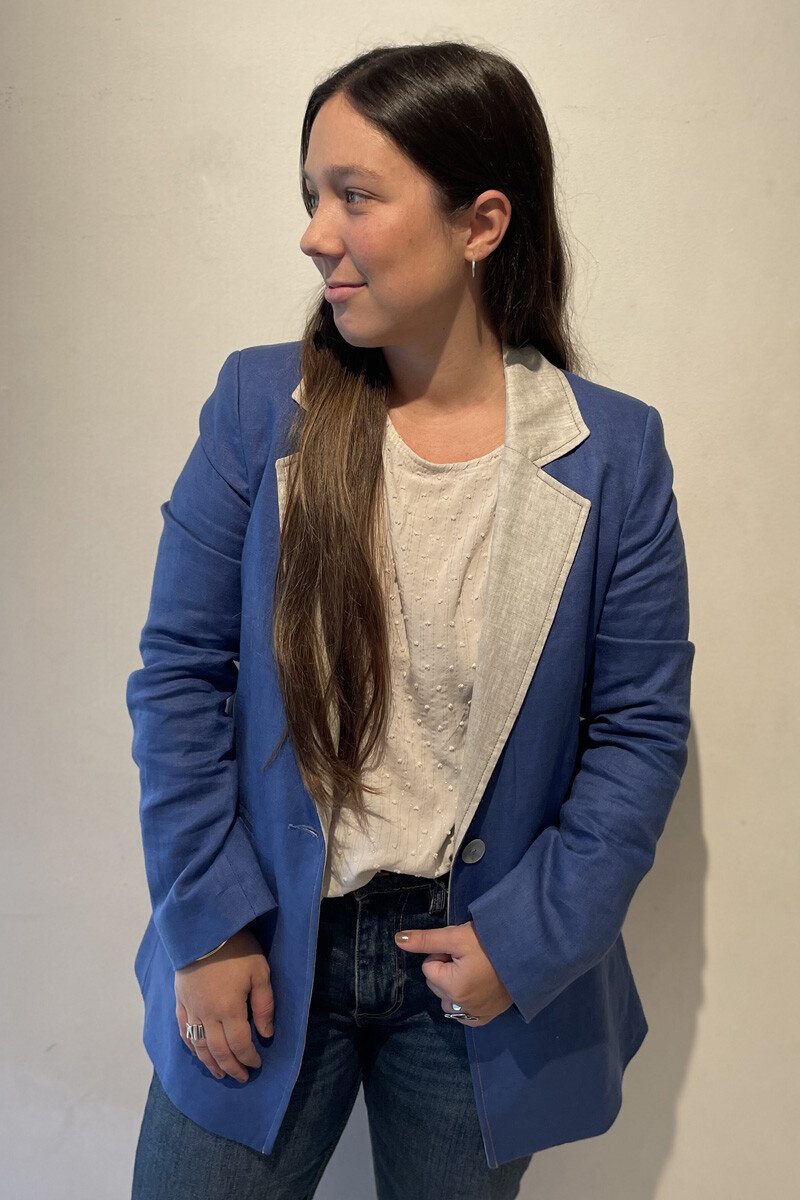 Blazer jackie Azul