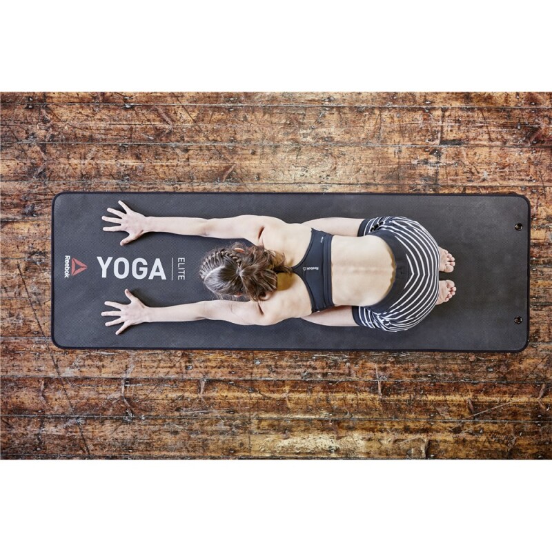 Colchoneta Yoga Mat Reebok 5mm Negro Negro